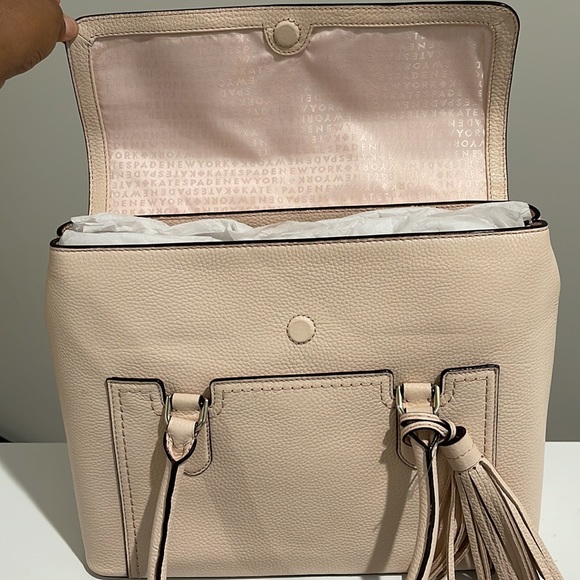 Kate Spade ♠️ McCall St. Nicole Leather Satchel Tote - Picture 7 of 17